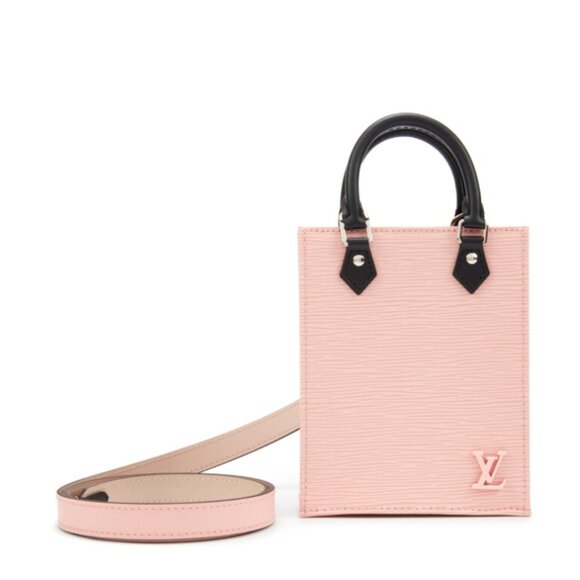 NEW - LOUIS VUITTON EPI LEATHER PETITE SAC PINK CROSSBODY DUSTBAG AND BOX - Picture 1 of 8